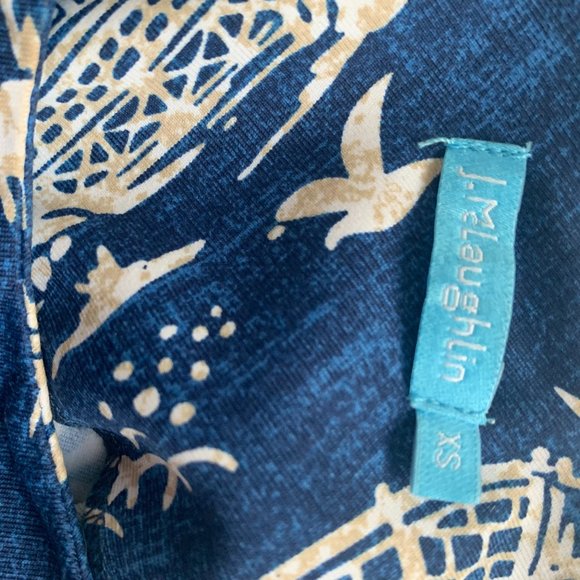 J. Mclaughlin Tropical Print Dress - Picture 5 of 6